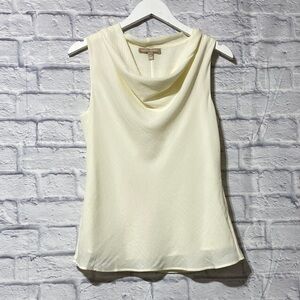 Banana Republic Cream Sleeveless Cowl Neck Camisole